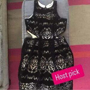 Parker Side Cut Velvet Dress